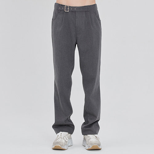 ロマンティッククラウン(ROMANTIC CROWN) BASIC DRESS SLACKS_CHARCOAL