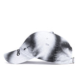 ブラックブロンド(BLACKBLOND) BBD Ripped Sprayed Custom Covered Logo Cap (White)