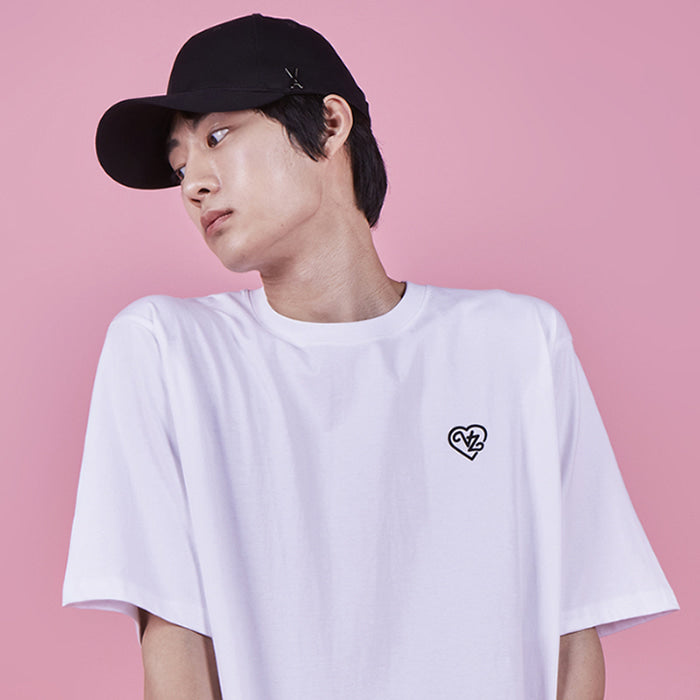 VARZAR(バザール) VZ Line Heart T-Shirts (2color)