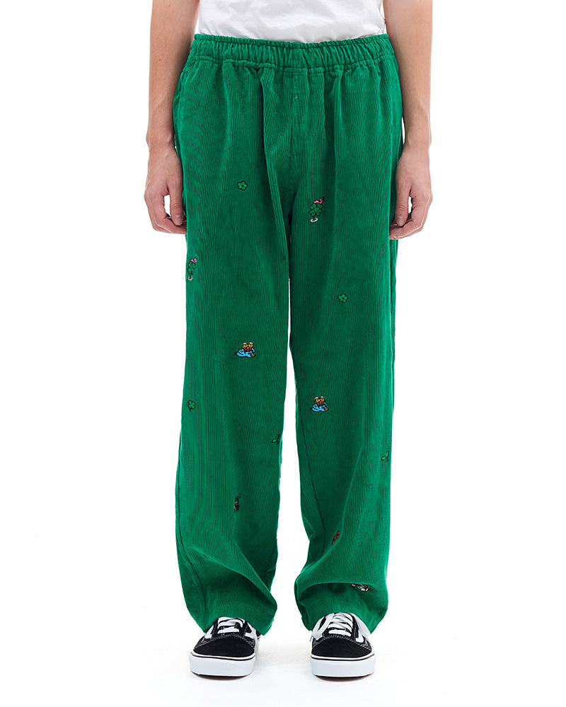 ARCHIVE BOLD (アーカイブボールド) AB X SSUN CORDUROY EASY PANTS (GREEN)