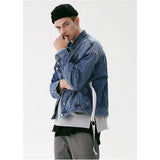 メスノウン(MASSNOUN) GLOBE SCOTCH LOGO COACH JACKET MFVJK003-BK