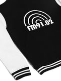 FM91.02 (エフエム91.02) BASEBALL ZIPUP black(ivory)