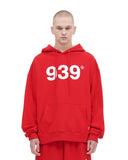 ARCHIVE BOLD (アーカイブボールド) 939 LOGO HOOD (DEEP RED)