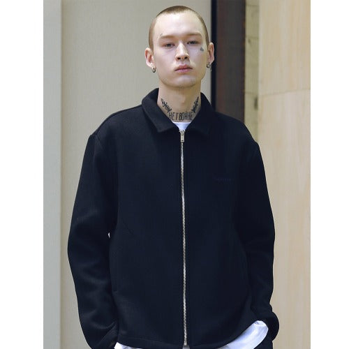 メスノウン(MASSNOUN) MSNU SOLID JACKET MSNJK002-BK