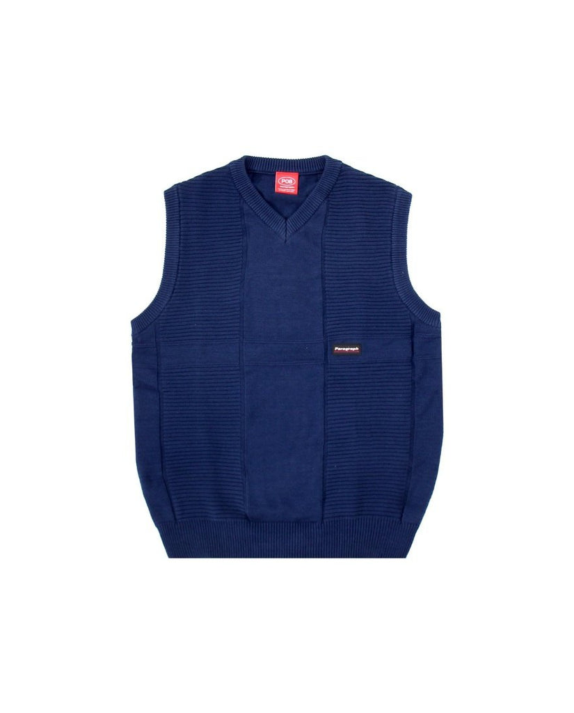 Paragraph ( パラグラフ )  LOGO KNIT VEST No.45