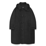セイントペイン(SAINTPAIN)    SP OVER FIT WOOL DUFFLE COAT-BLACK