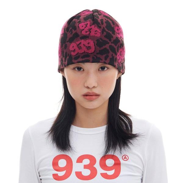 ARCHIVE BOLD (アーカイブボールド) 939 PATTERN BEANIE (BURGUNDY)