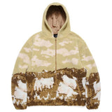 mahagrid (マハグリッド)     SAMOYED BOA FLEECE JACKET BEIGE(MG2CWMB932A)
