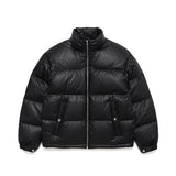 mahagrid (マハグリッド)     ECO LEATHER DUCKDOWN PARKA BLACK(MG2CWMB901A)