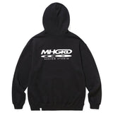 mahagrid (マハグリッド)     DISC LOGO HOODIE BLACK(MG2CFMM421A)