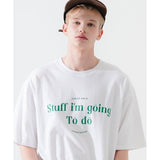 ダブルユーブイプロジェクト(WV PROJECT)   Todo 1/2 Sleeve T-shirts White MJST7660