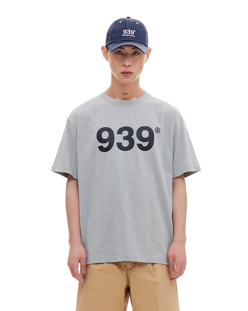 ARCHIVE BOLD (アーカイブボールド) 939 LOGO T-SHIRTS (GRAY)