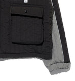 オベルー(OVERR) ESSAY.5 STRIPE QUILTING JACKET
