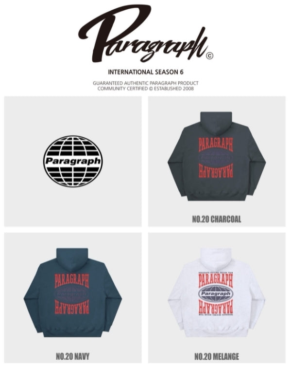 Paragraph ( パラグラフ )  21F/W SQUARE LOGO HOODIE No.20