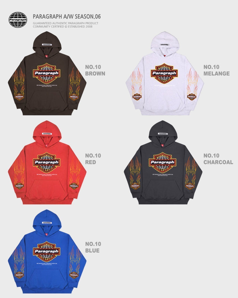 Paragraph ( パラグラフ )  21FW MOTORBIKE HOODIE No.10