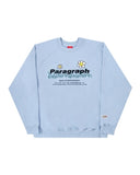 Paragraph ( パラグラフ )  FLOWER EMBROIDERY SWEATSHIRT No.35