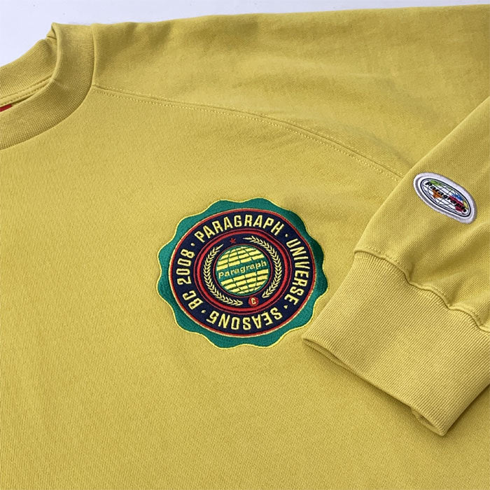Paragraph ( パラグラフ )  21FW SHIELD RAGLAN SWEATSHIRT No.39