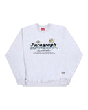 Paragraph ( パラグラフ )  FLOWER EMBROIDERY SWEATSHIRT No.35