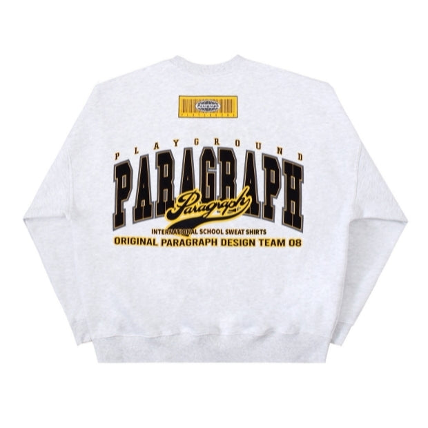 Paragraph ( パラグラフ )  21FW BARCODE SWEATSHIRT No.11