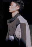 オベルー(OVERR) ESSAY.5 STRIPE QUILTING JACKET