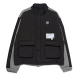 オベルー(OVERR) ESSAY.5 STRIPE QUILTING JACKET
