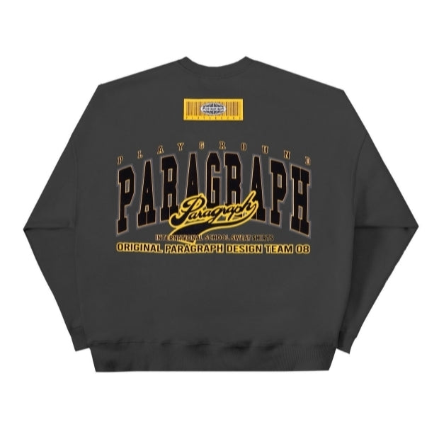 Paragraph ( パラグラフ )  21FW BARCODE SWEATSHIRT No.11