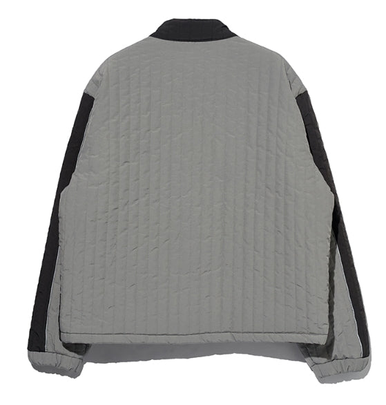 オベルー(OVERR) ESSAY.5 STRIPE QUILTING JACKET