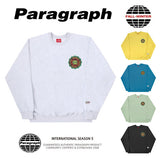 Paragraph ( パラグラフ )  21FW SHIELD RAGLAN SWEATSHIRT No.39