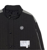 オベルー(OVERR) ESSAY.5 STRIPE QUILTING JACKET