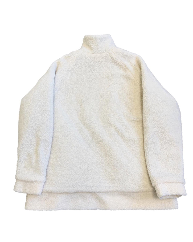 トレンディウビ(Trendywoobi) oversize fleece jacket Ivory