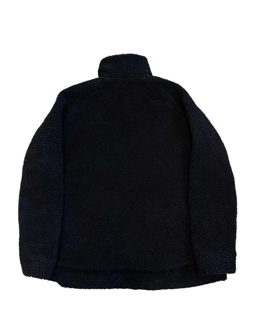 トレンディウビ(Trendywoobi) oversize fleece jacket Black