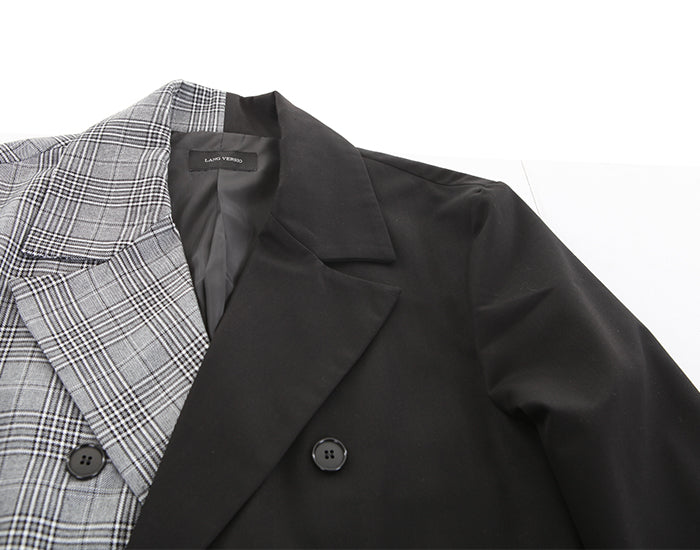 ランベルシオ(LANG VERSIO) 227 Unballance Double Lobe Trenchcoat