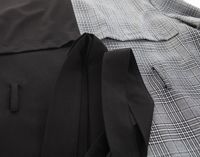 ランベルシオ(LANG VERSIO) 227 Unballance Double Lobe Trenchcoat