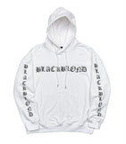 ブラックブロンド(BLACKBLOND) BBD Crushed Faith Hoodie (White)