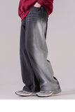 ティーダブリューエヌ(TWN) Trigger Washing Wide Denim Pants 1種 HSLP3503