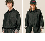 ティーダブリューエヌ(TWN) Sinsere Denim Shirts 1種 HHLS3604