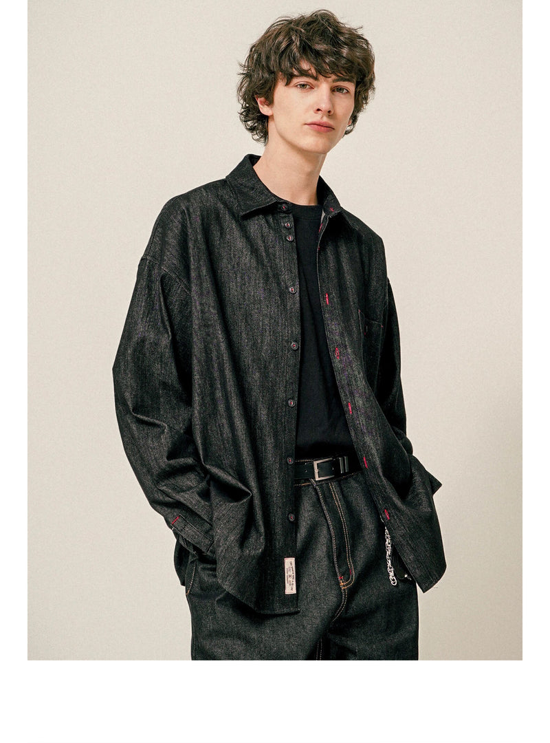 ティーダブリューエヌ(TWN) Sinsere Denim Shirts 1種 HHLS3604