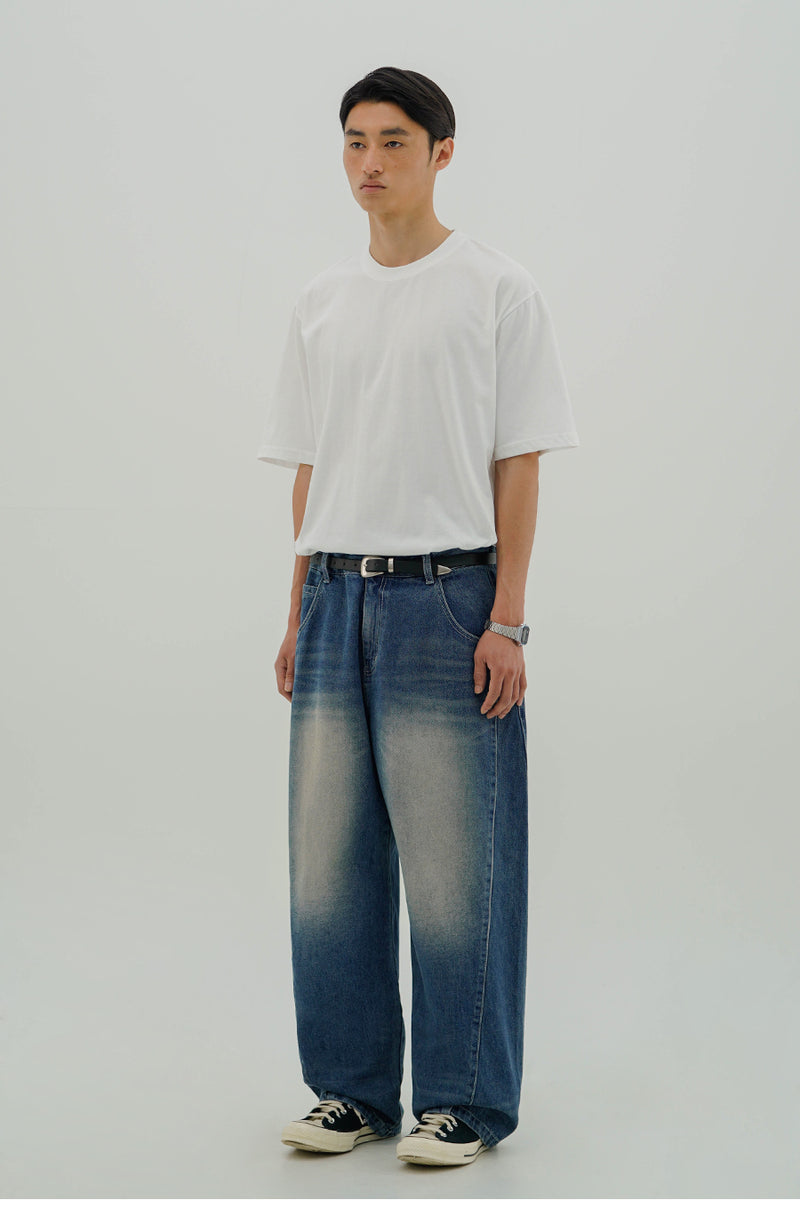 パーステップ(PERSTEP) Misty Curved Denim Pants 1種 BJLP4563