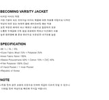 パーステップ(PERSTEP) Becoming Varsity Jacket 1種 JUOT4592