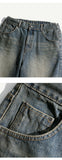 パーステップ(PERSTEP) Rain Slub Denim Half Pants 1種 JUSP4642