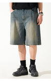 パーステップ(PERSTEP) Rain Slub Denim Half Pants 1種 JUSP4642