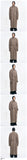 アジョバイアジョ(AJOBYAJO) Raw Edge Single Collar Wrap Coat 1種