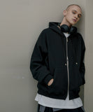 エズカートン(EZKATON) Inverted Crop Hood Zip-Up 1種 SHOT6659