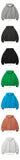 エズカートン(EZKATON) Inverted Crop Hood Zip-Up 1種 SHOT6659