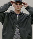 エズカートン(EZKATON) Inverted Crop Hood Zip-Up 1種 SHOT6659