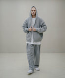エズカートン(EZKATON) Inverted Crop Hood Zip-Up 1種 SHOT6659
