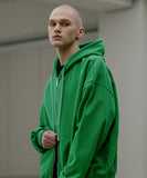 エズカートン(EZKATON) Inverted Crop Hood Zip-Up 1種 SHOT6659