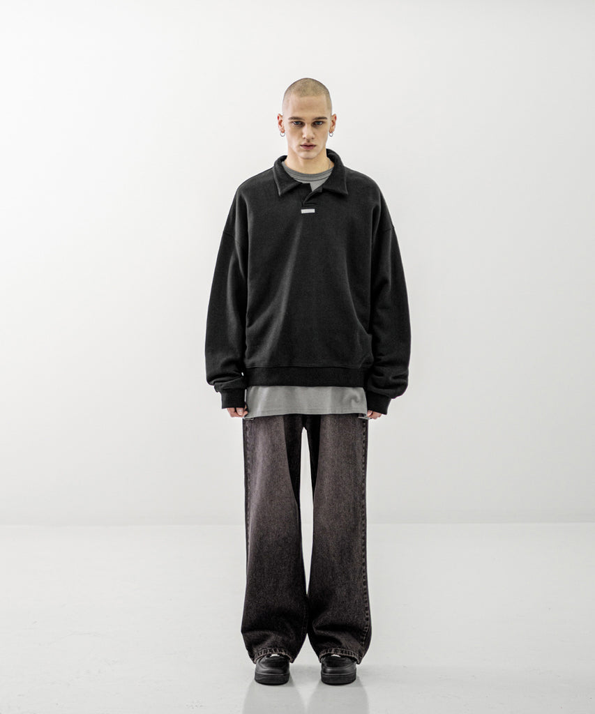 エズカートン(EZKATON) Smoke Wide Denim Pants 2種 KMLP6669