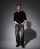 エズカートン(EZKATON) Scratch Denim Pants 2種 KMLP6686