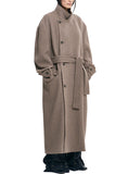 アジョバイアジョ(AJOBYAJO) Raw Edge Single Collar Wrap Coat 1種